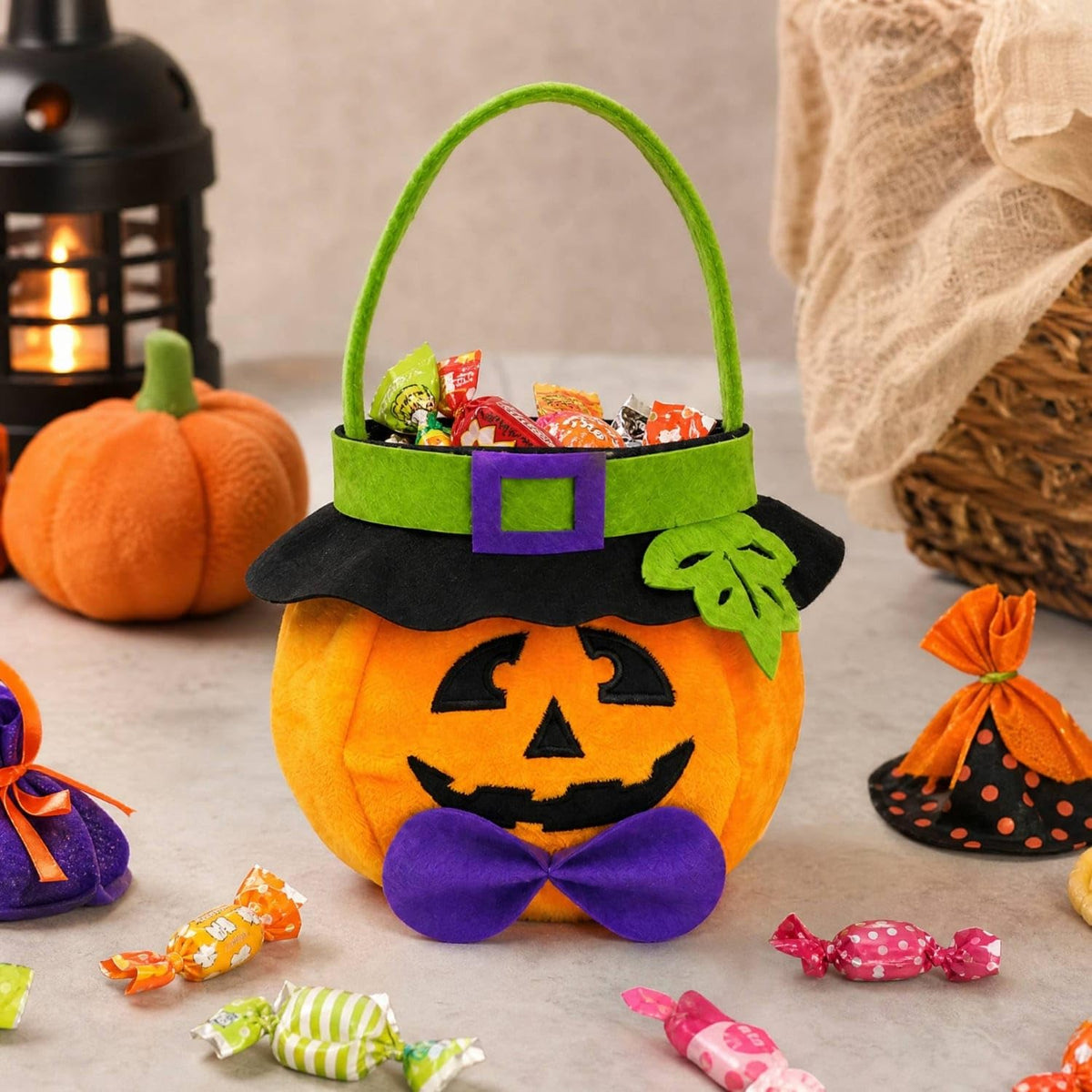 Exhaly Halloween Pumpkin Carry Bag