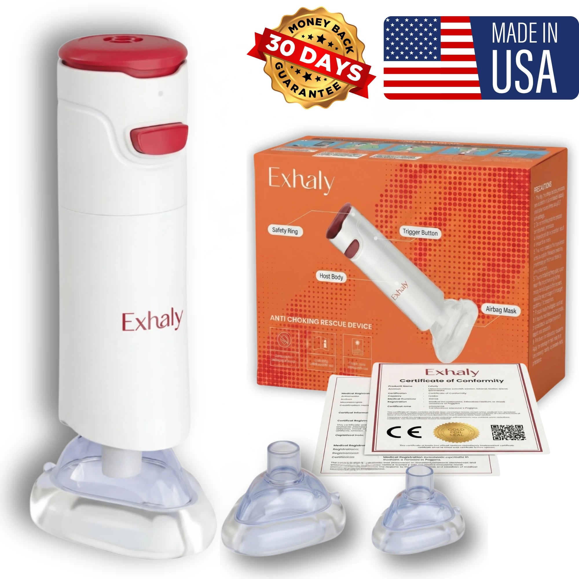 Exhaly Automatic Anti-Choking Rescue Device