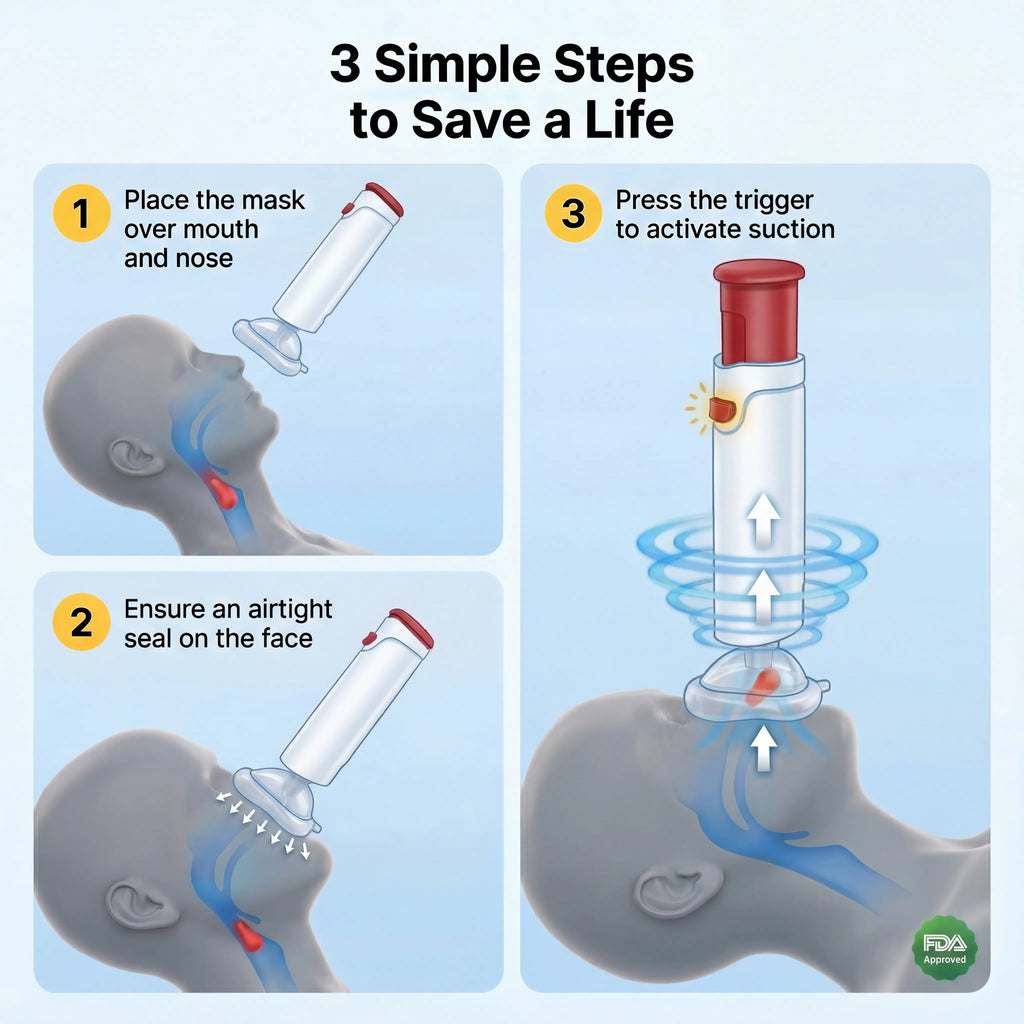 Exhaly Automatic Anti-Choking Rescue Device