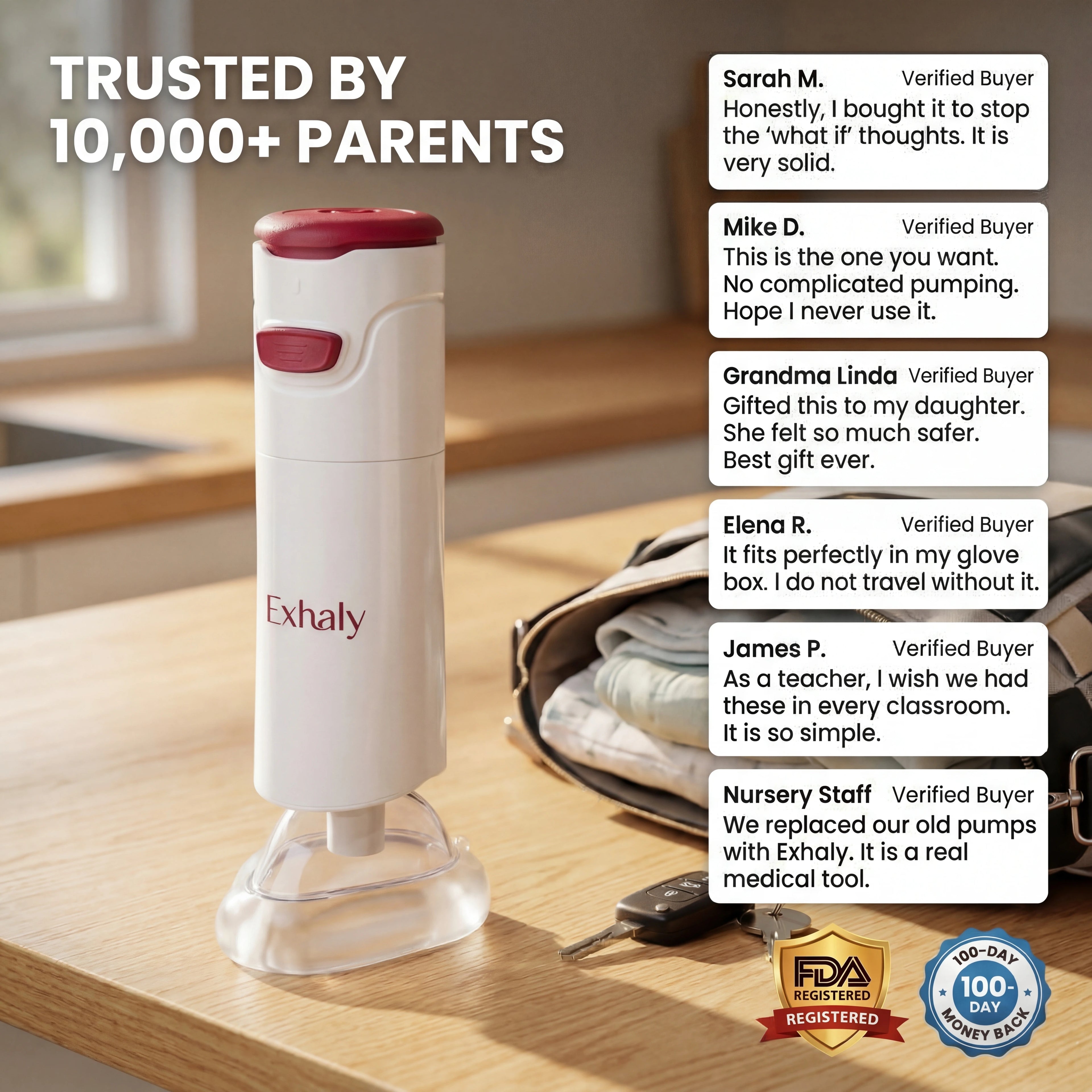 Exhaly Automatic Anti-Choking Rescue Device